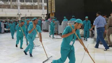 Saudi: Grand Mosque cleaned 10 times a day during Haj season