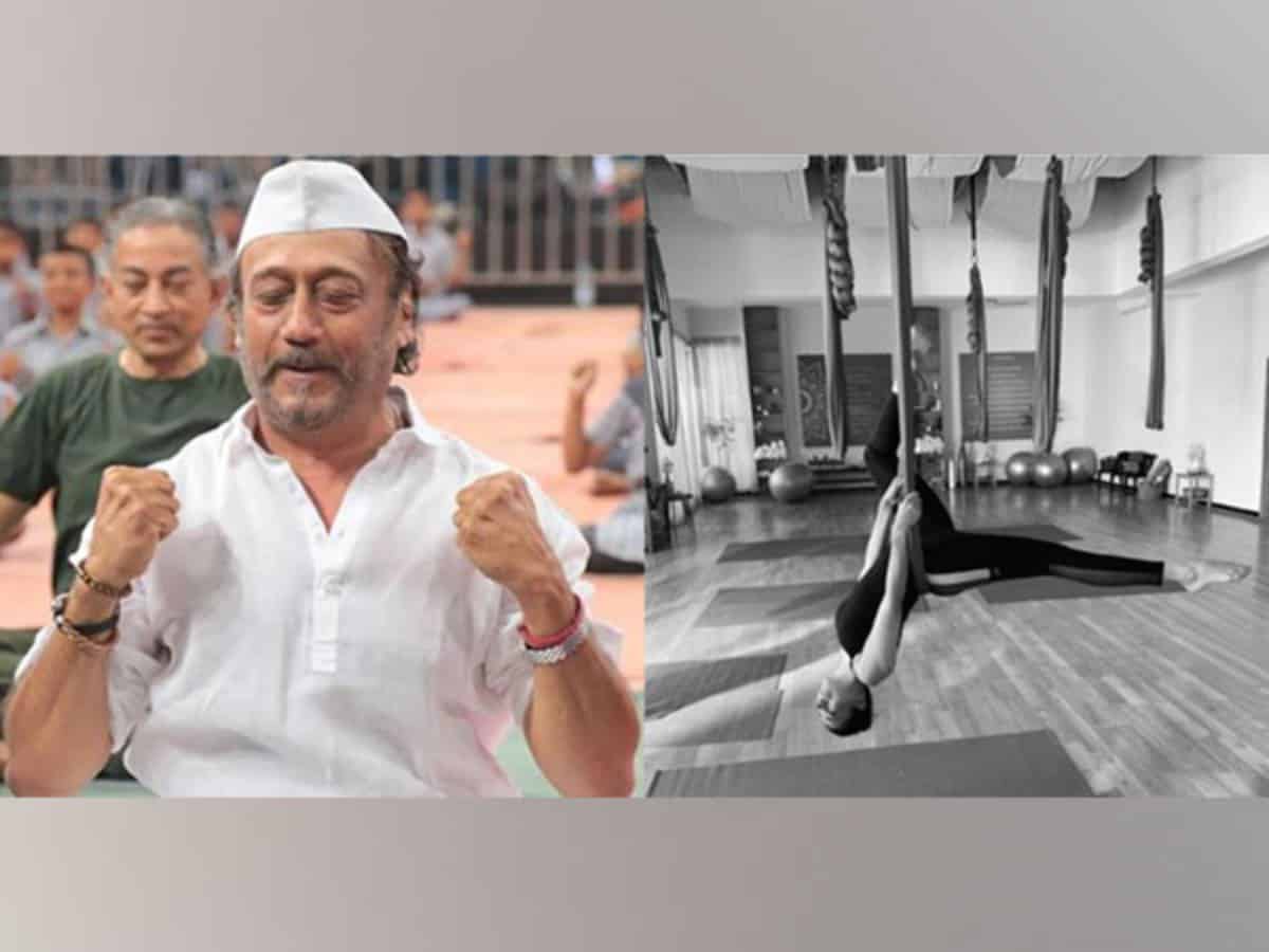 Jackie Shroff to Karisma Kapoor, celebs celebrate International Yoga Day in their style