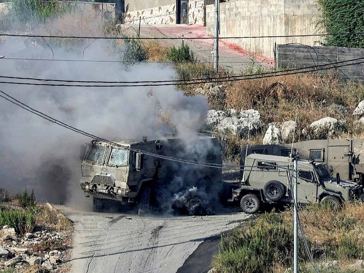 Six Palestinians killed as Israeli forces raid West Bank camp