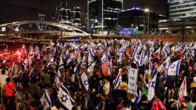 Israelis protest against judicial overhaul for 22nd week