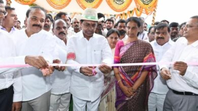 Telangana Chief Minister K Chandrasekhar Rao on Thursday inaugurated the Medha Rail Coach Factory, a private railway bogies and coaches manufacturing facility at Rangareddy's Kondakal