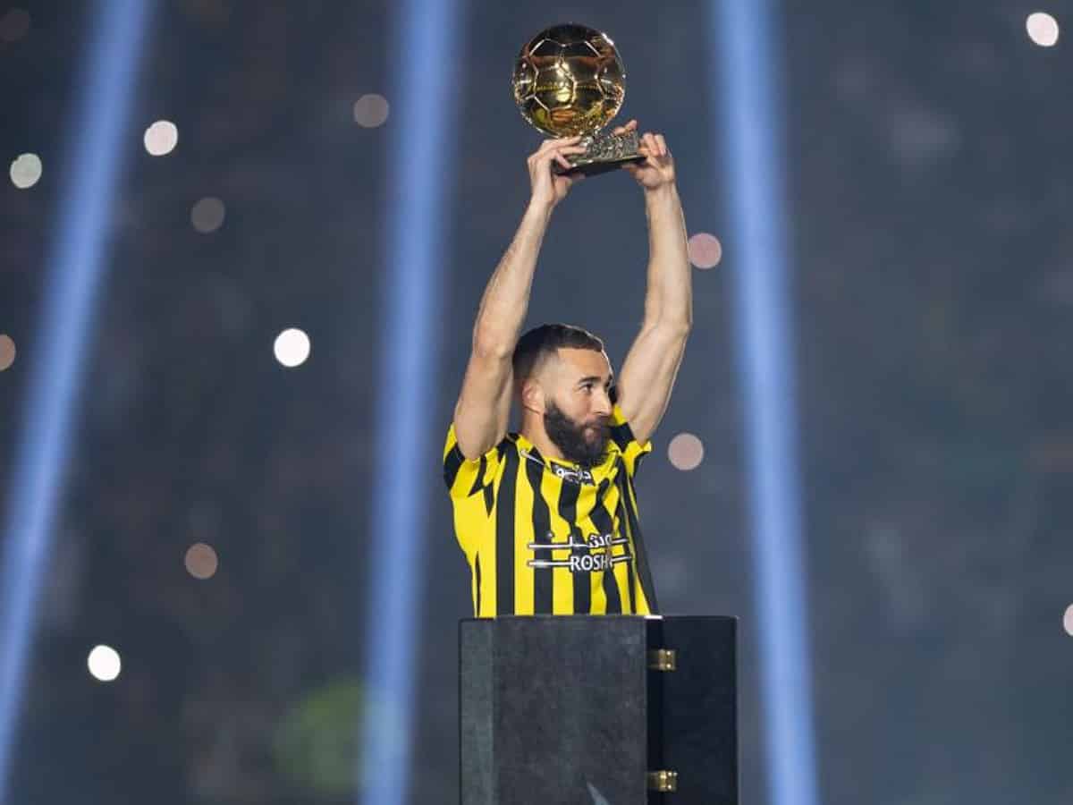 Karim Benzema officially unveiled as Al-Ittihad player in Jeddah