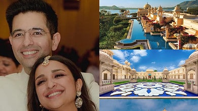 Inside photos of Parineeti Chopra's wedding venue in Udaipur