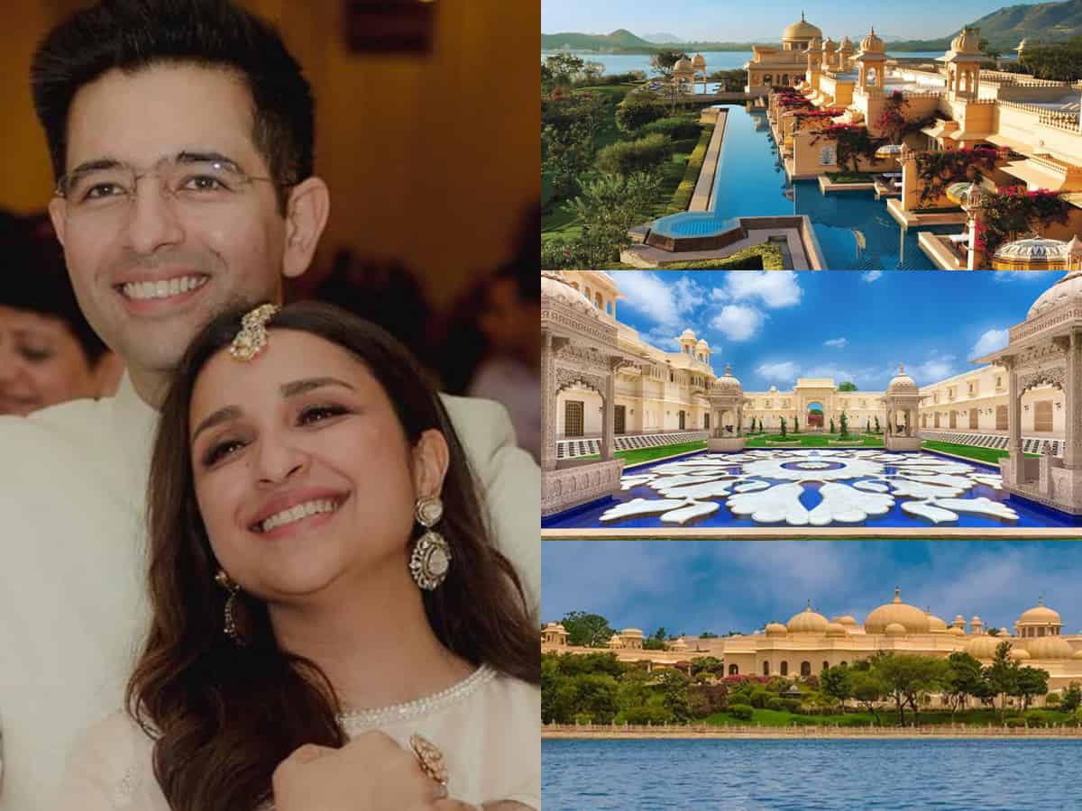 Inside photos of Parineeti Chopra's wedding venue in Udaipur