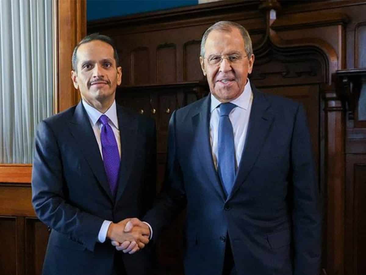 Qatar PM, Russian FM agree to strengthen ties