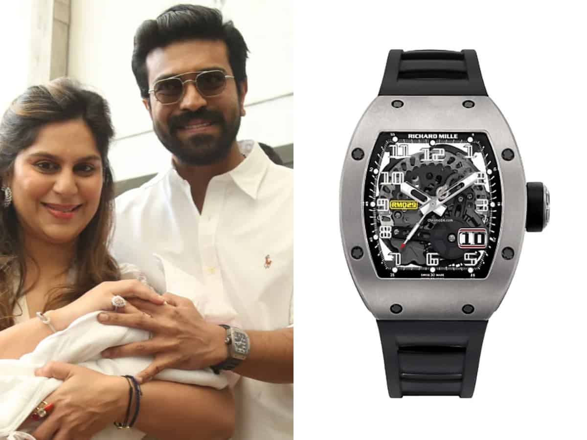 New dad Ram Charan sports luxurious Richard Mille watch worth Rs…