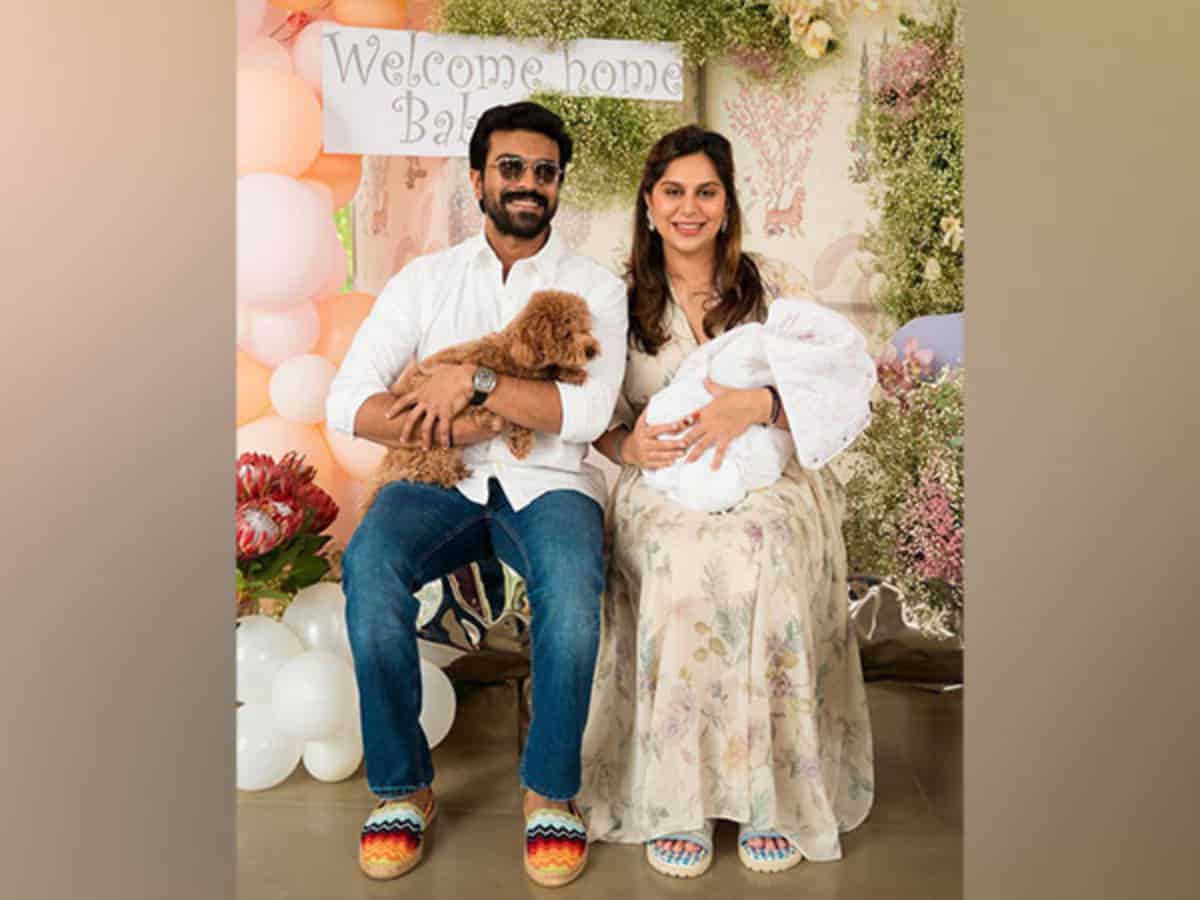 Priyanka Chopra, Rakul Preet congratulates Ram Charan, Upasana as couple shares first photo with baby