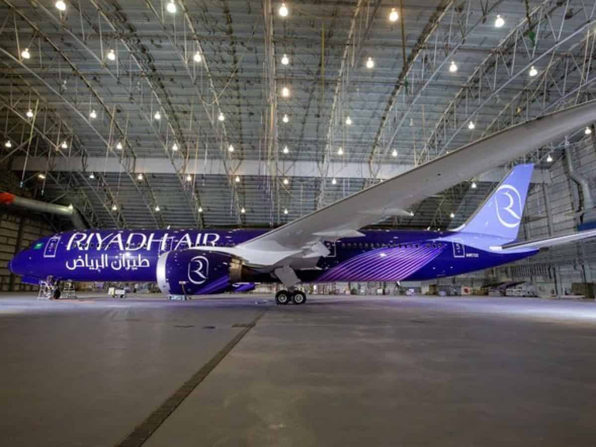 Check out the first images of Riyadh Air livery design