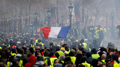 Over 400 arrested in France as violent protests continue