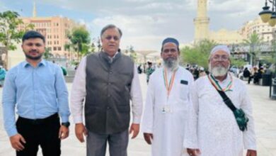 Suhel Ajaz Khan inspects arrangements set up for Indian Haj pilgrims in Makkah