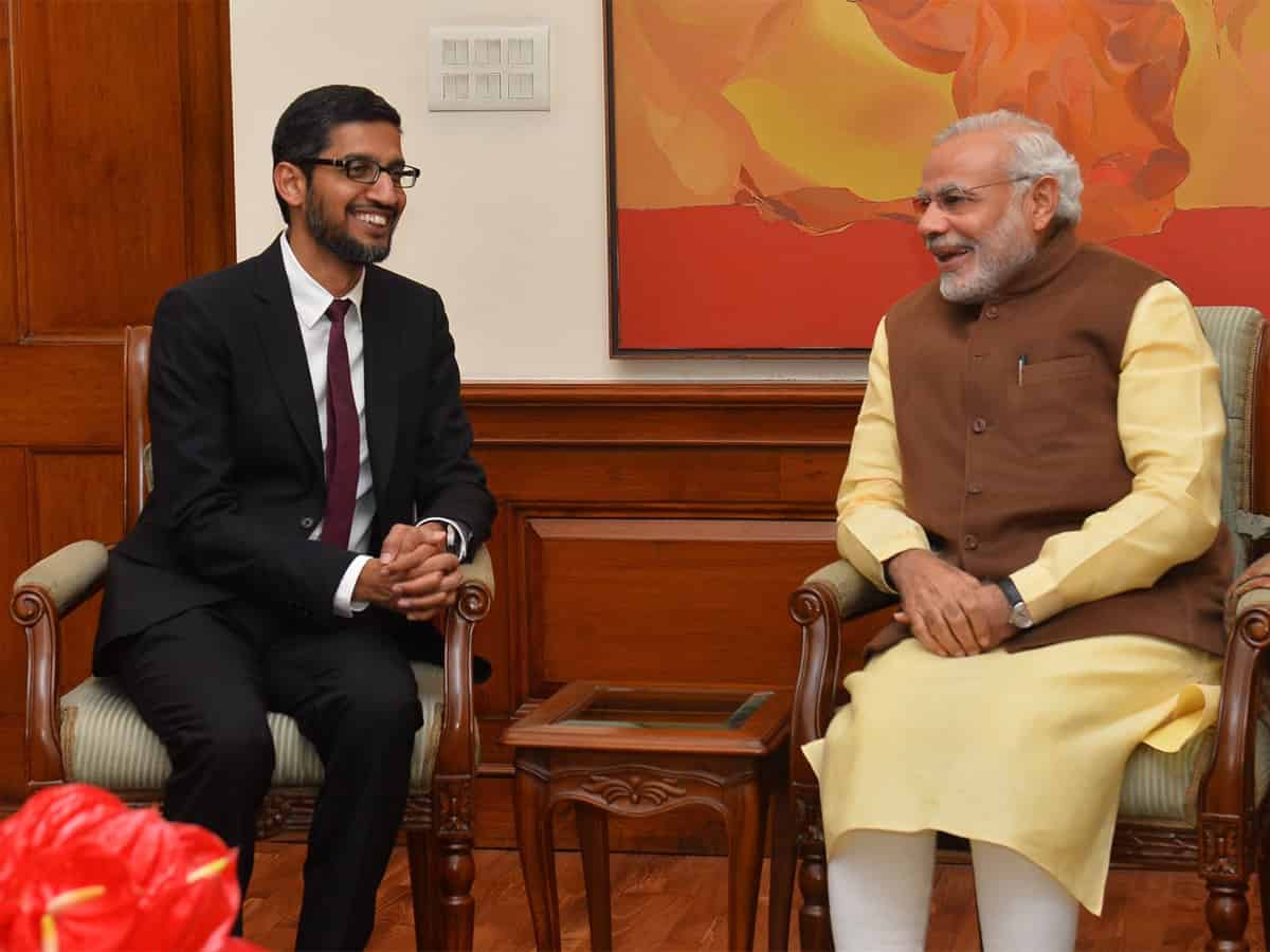 Google to set up global fintech operation centre in Gujarat: Pichai