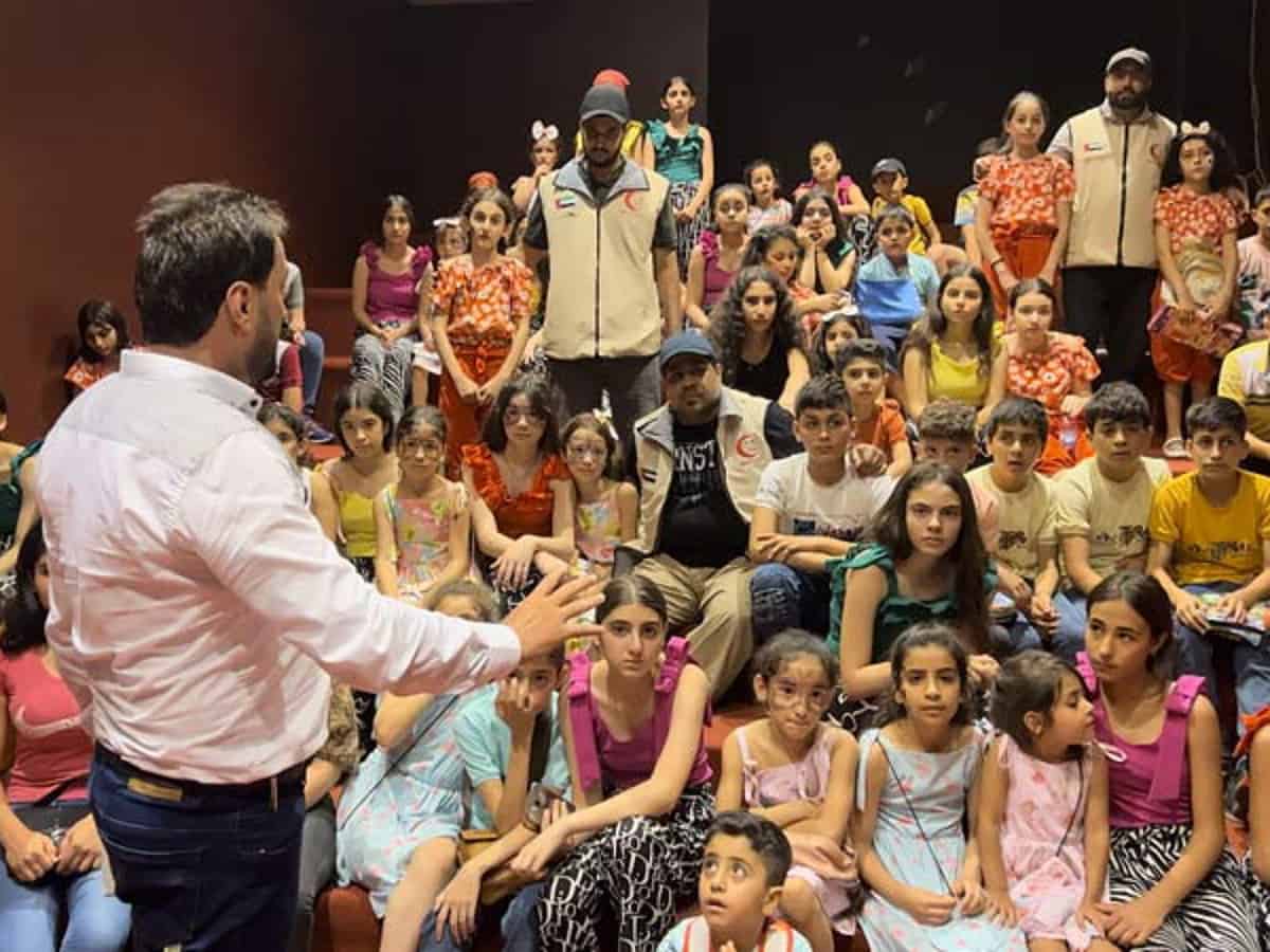 Emirates Red Crescent celebrates Eid with Syrian orphans, cancer patients