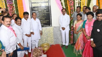 Chief Minister K. Chandrasekhar Rao today inaugurated the Nirmal District Integrated Collector Office building complex- Twitter