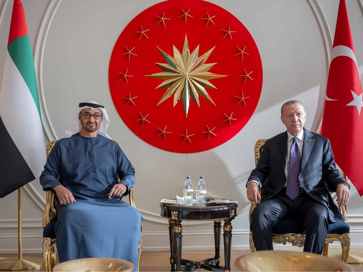 UAE, Turkish Presidents discuss bilateral relations