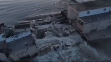 Ukraine dam collapse