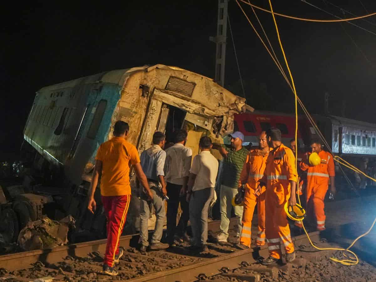 Odisha train crash: AP disaster dept receives 2 distress calls, 1 traced