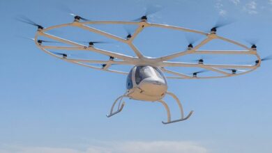 Video: First air taxi test flight in Saudi Arabia successful