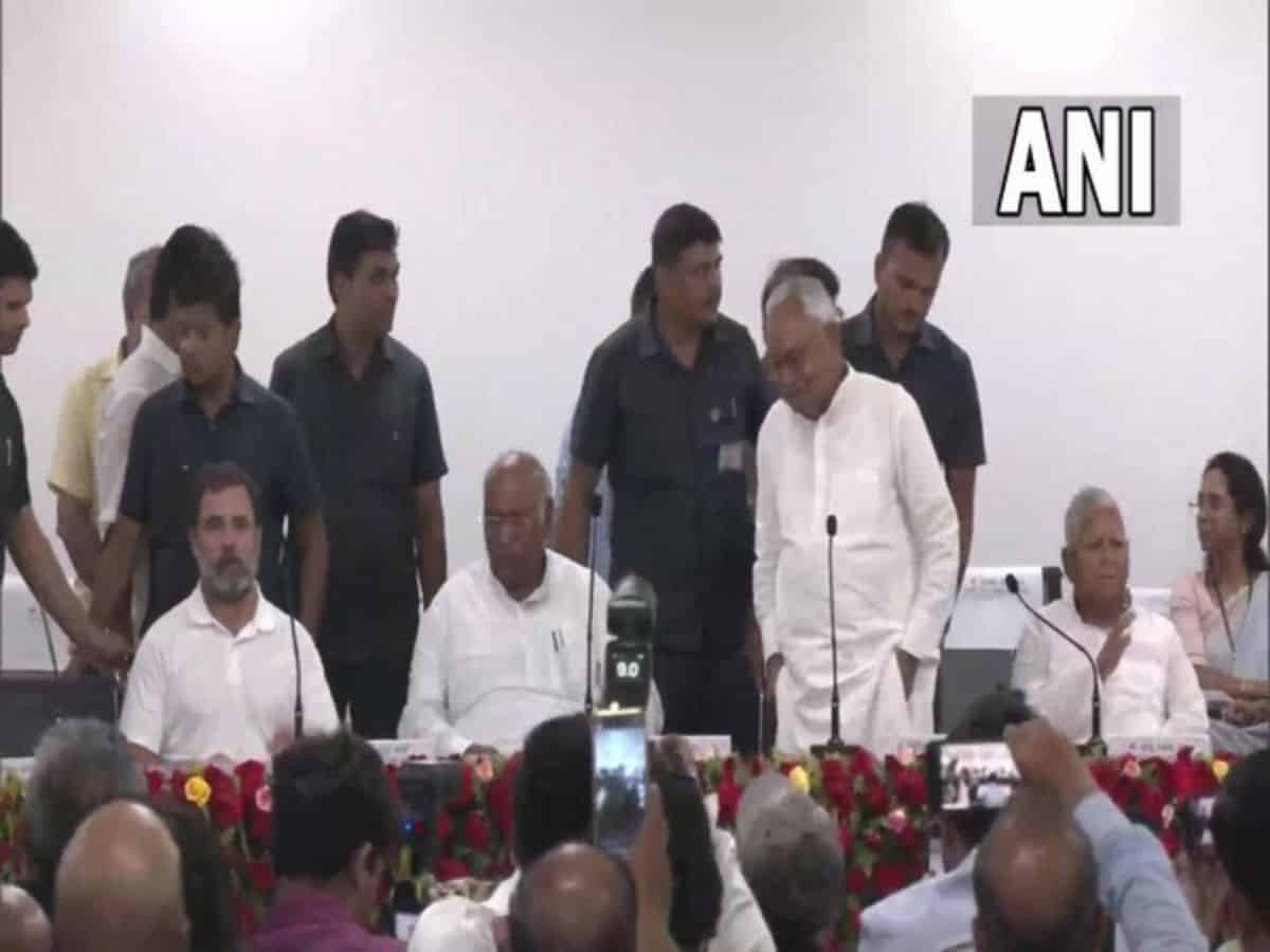 'We have decided to fight elections together': Nitish Kumar after oppn meet