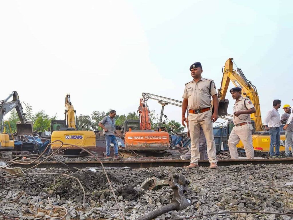 Odisha train accident: Restoration work underway