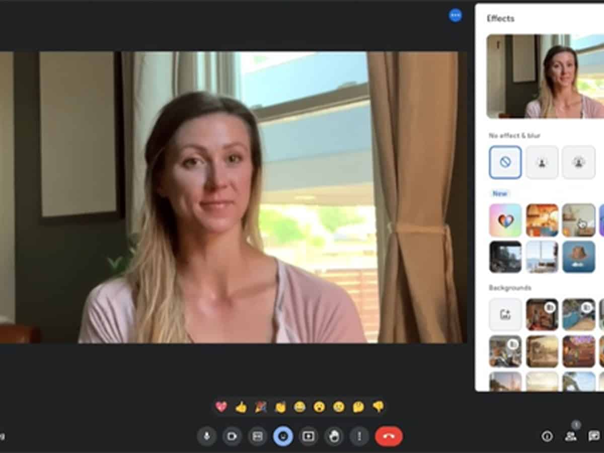 Google introduces new quick action to easily access features in Meet on web