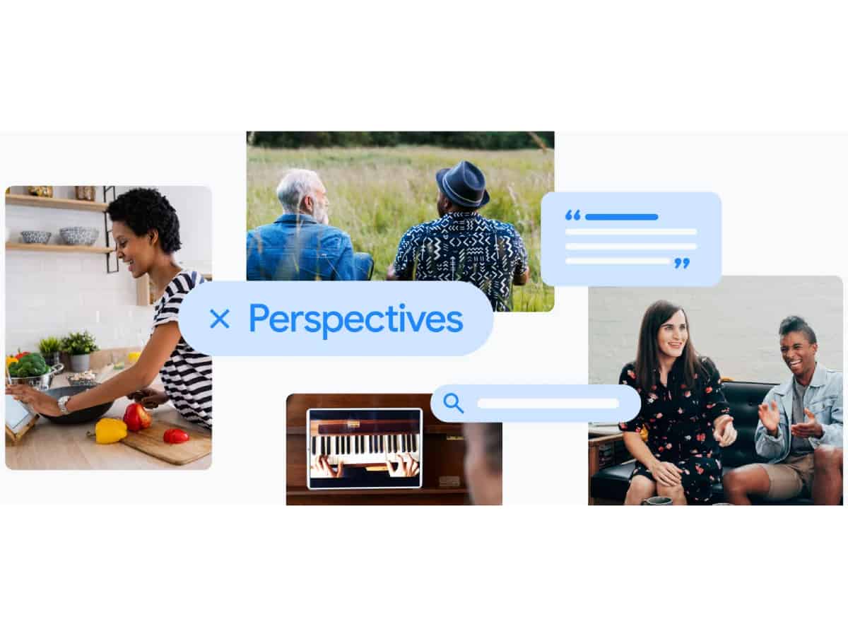Google Search rolls out 'Perspectives' filter
