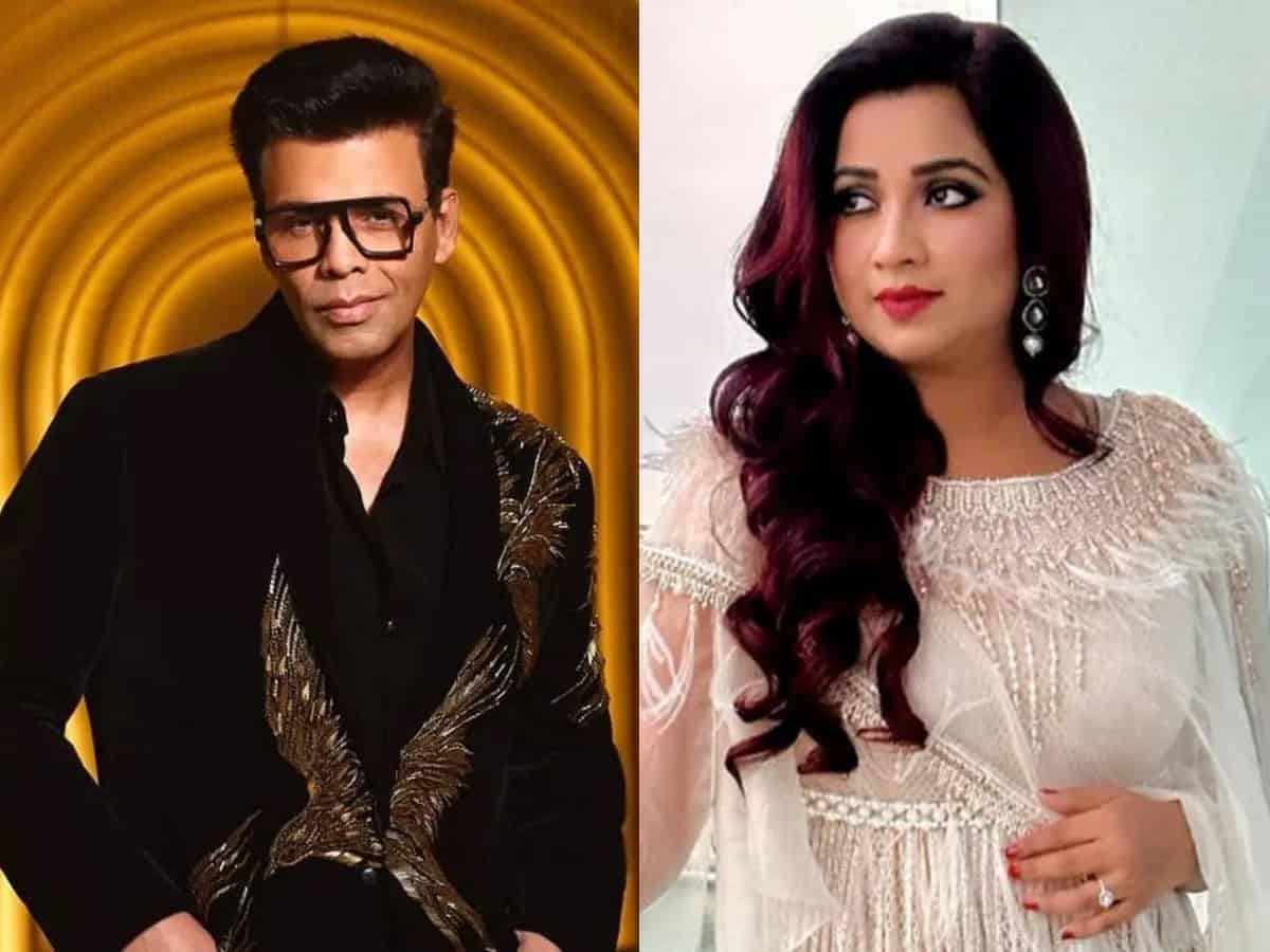 All is not well between Shreya Ghoshal and Karan Johar?