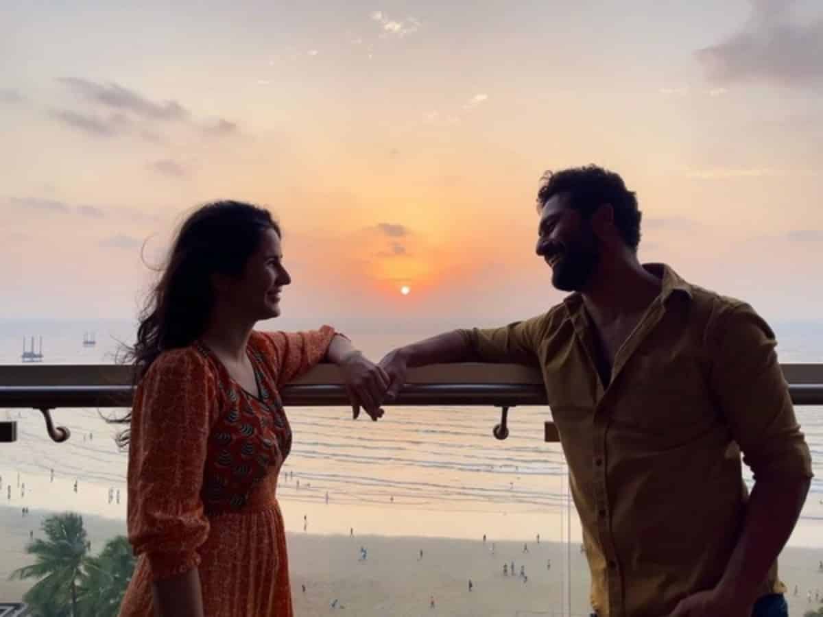 Vicky Kaushal shares romantic sunset picture with wife Katrina Kaif