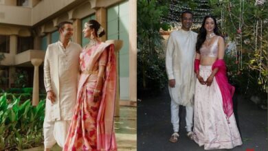 Film producer Madhu Mantena and author and yoga teacher Ira Trivedi officially tied the knot on Sunday night