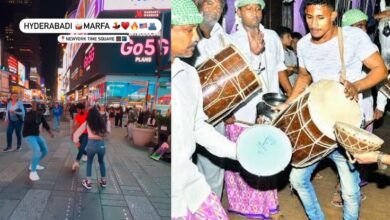 Watch: Hyderabadi Marfa takes New York Times Square by storm