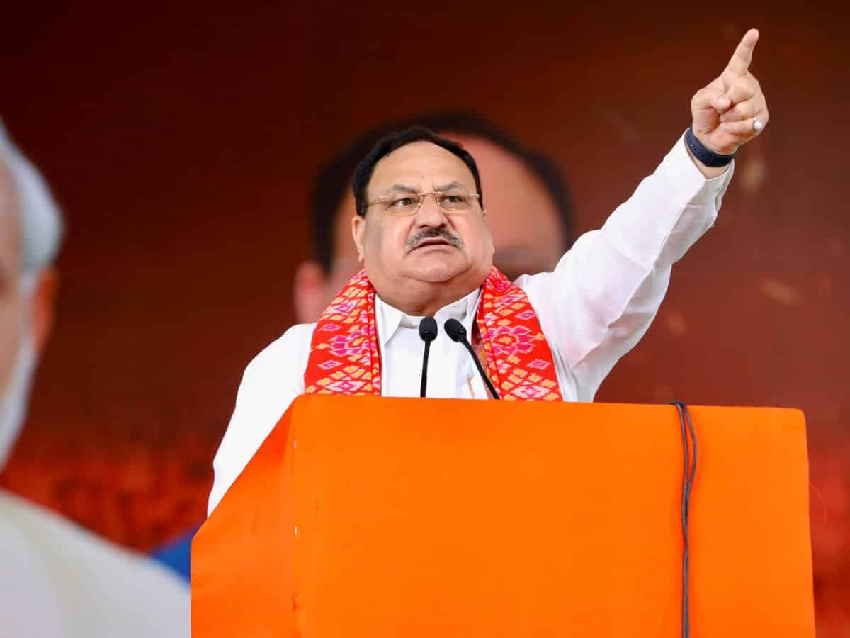KCR's promised IT park for Muslims is a show off, says JP Nadda