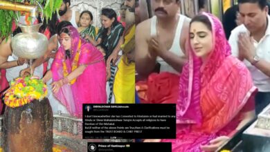 Sara Ali Khan's latest Ujjain temple visit leaves netizens furious