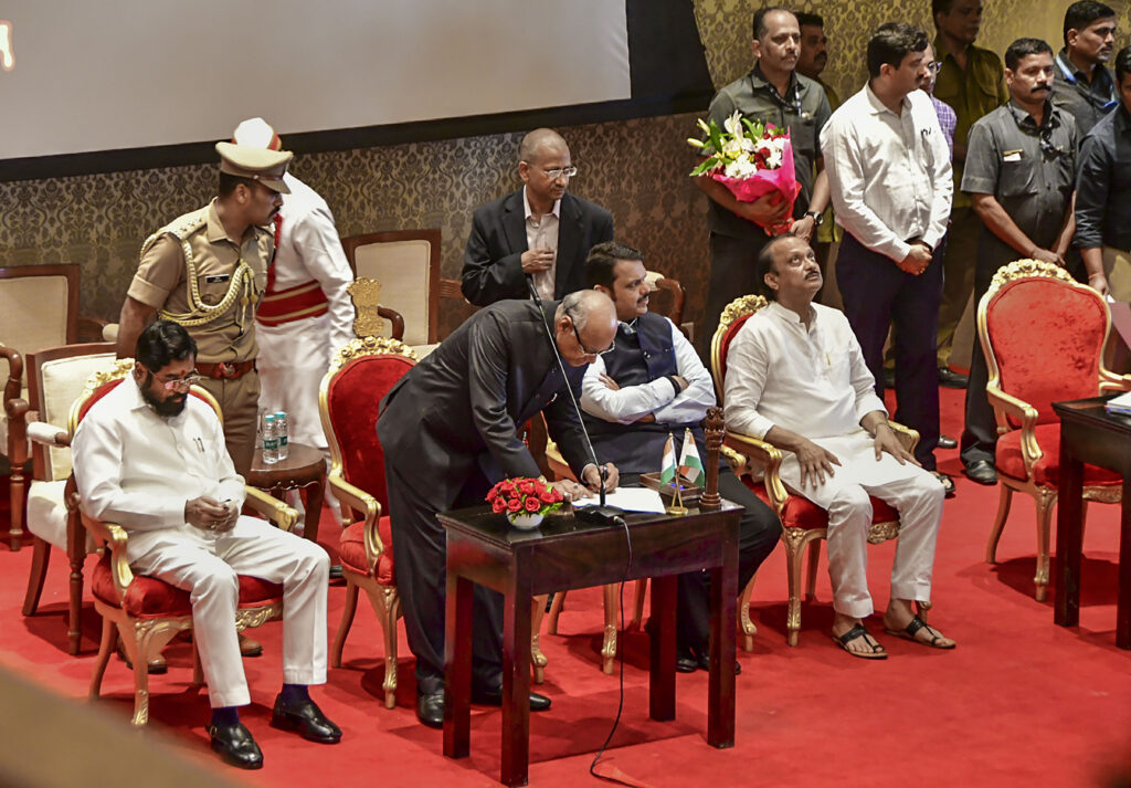 Ajit Pawar sworn-in as Maha Deputy CM