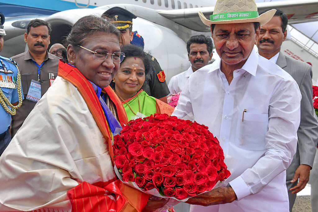 President Droupadi Murmu in Telangana