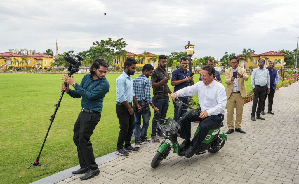 UK Minister Nigel Huddleston in Kolkata