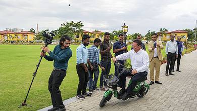 UK Minister Nigel Huddleston in Kolkata