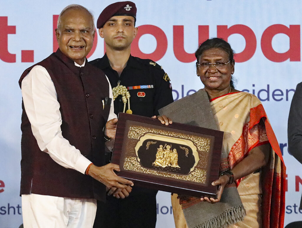 President Droupadi Murmu in Maharashtra