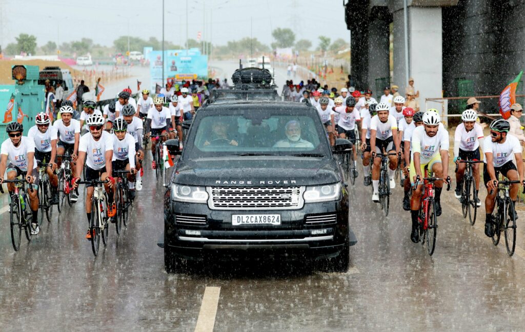 Prime Minister Narendra Modi in Bikaner