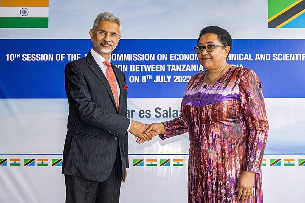 S Jaishankar in Tanzania