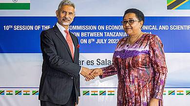 S Jaishankar in Tanzania