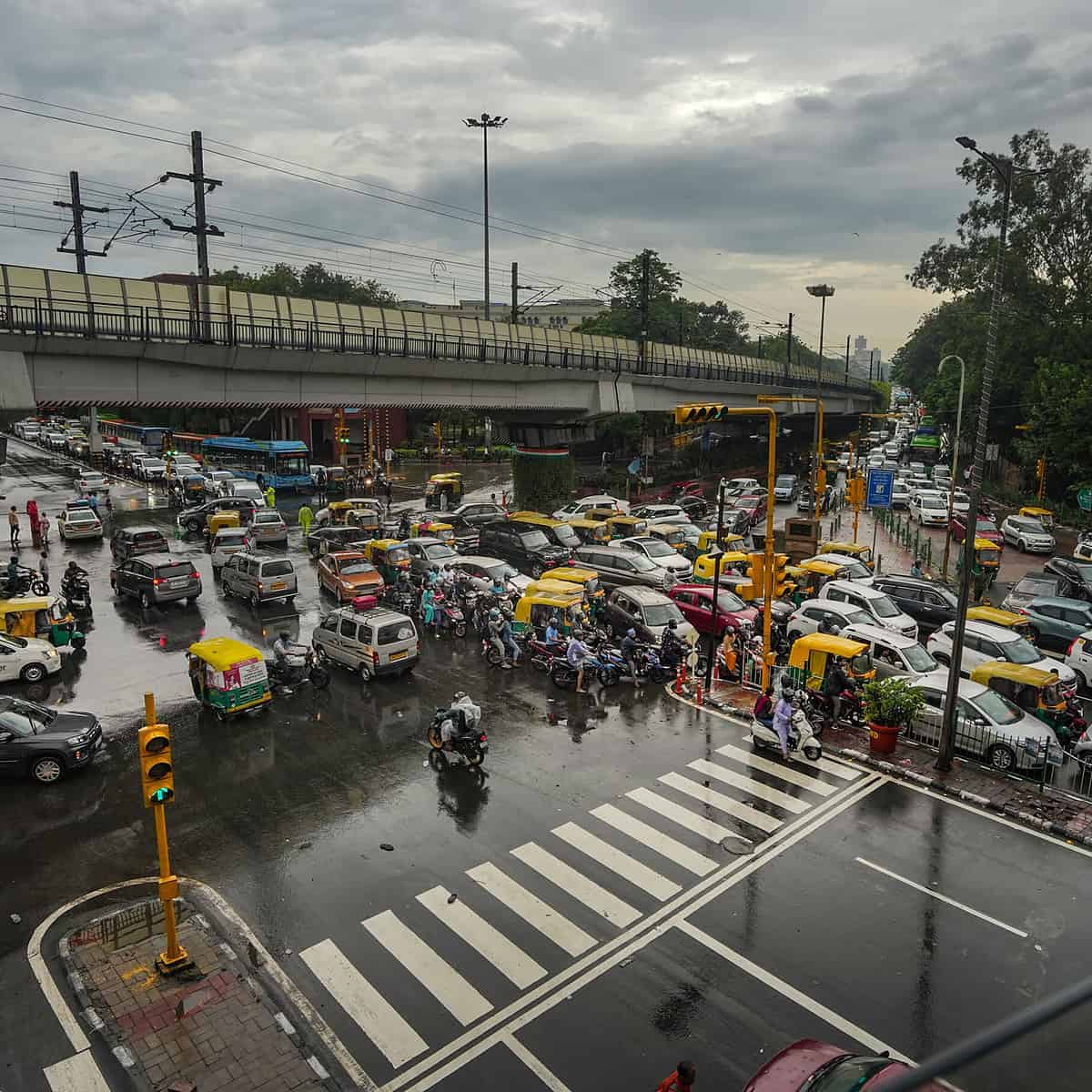 In Pics: Heavy monsoon rains