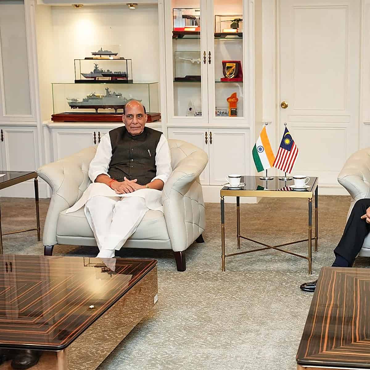 Rajnath Singh in Kuala Lumpur