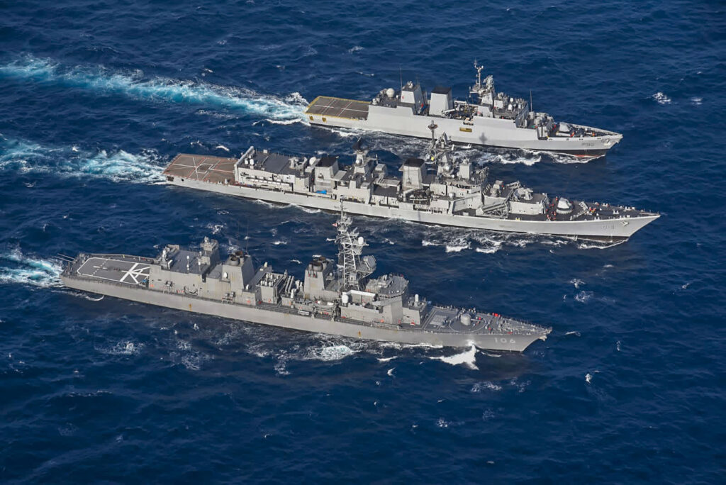 Japan-India Maritime Exercise 2023