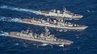 Japan-India Maritime Exercise 2023