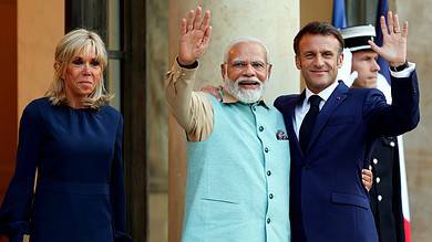 Prime Minister Narendra Modi in France