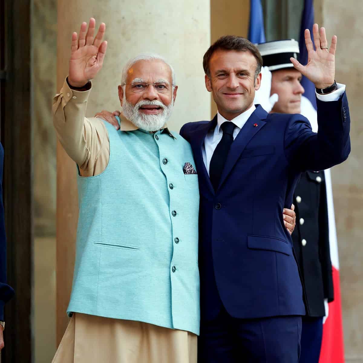 Prime Minister Narendra Modi in France