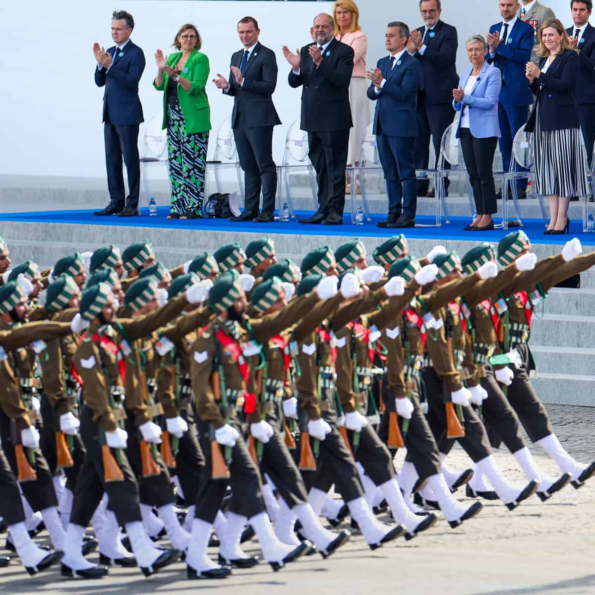 Prime Minister Narendra Modi at Bastille Day Parade in Paris