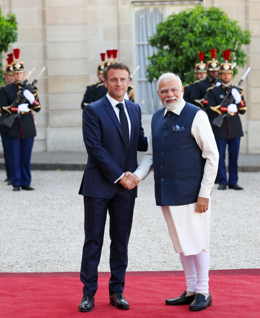 Prime Minister Narendra Modi in France