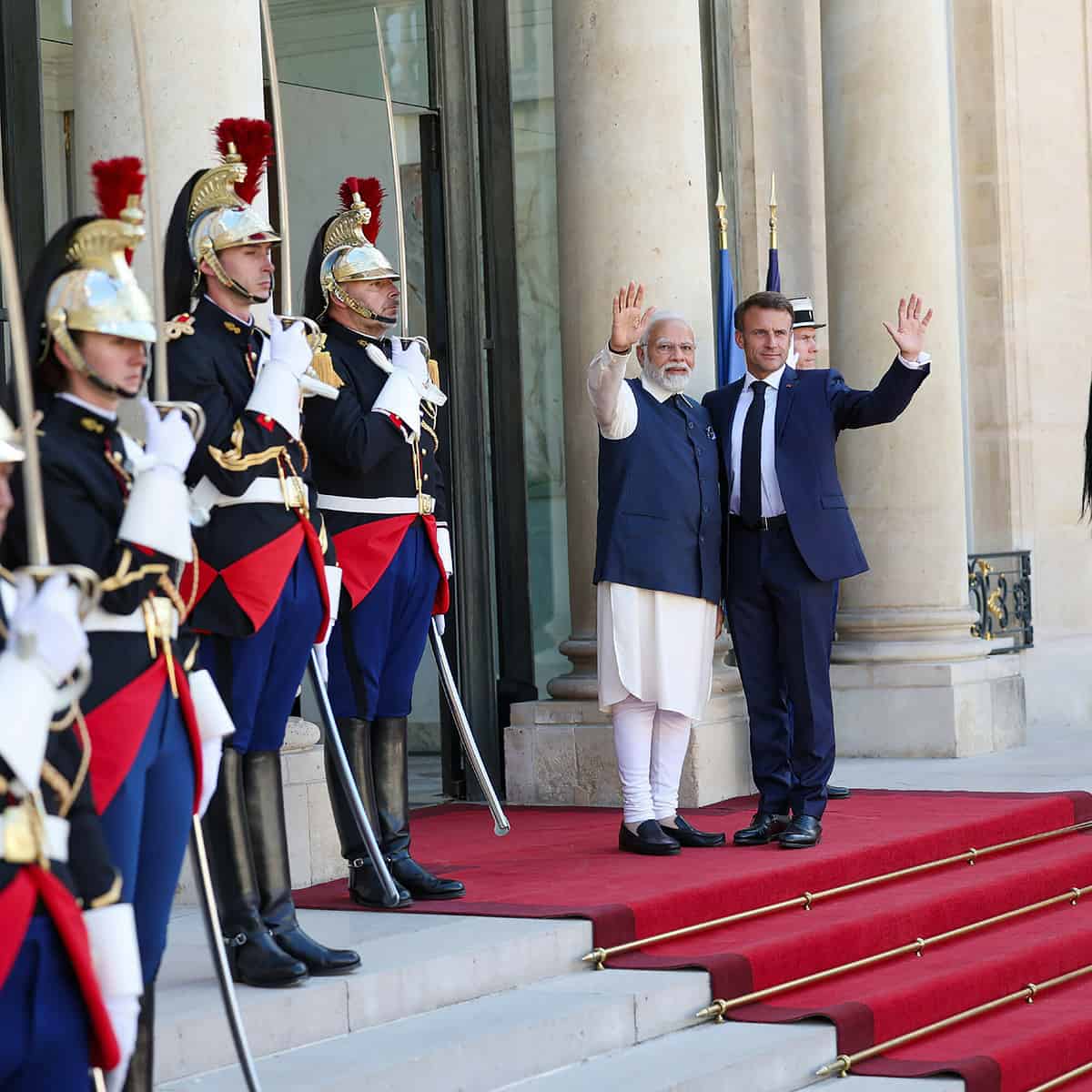 Prime Minister Narendra Modi in France