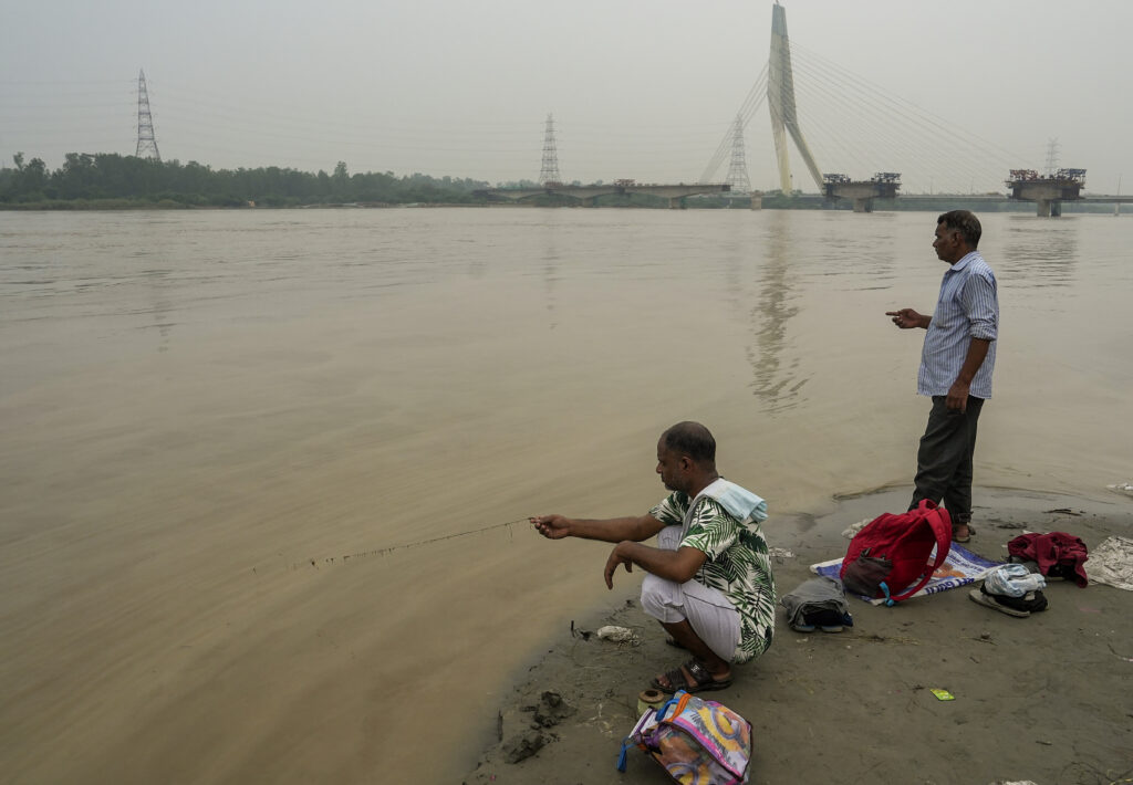 Rise in water level of Yamuna