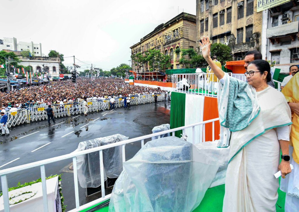 TMC observe Martyrs' day in Kolkata